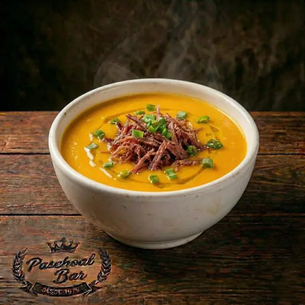 Abóbora com carne seca