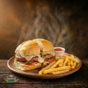 bauru linguiça e queijo