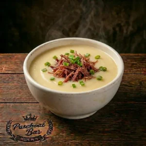 Caldo Mandioca com Costela